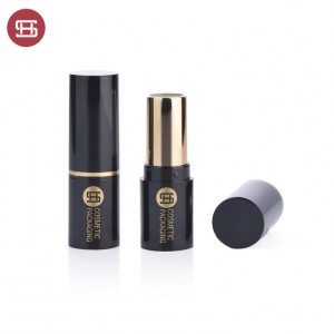 Low MOQ for Color Tube Custom Empty Lipstick Tube -
 No.9812 Classic round glossy black lipstick container 12.1mm/12.7mm – Huasheng