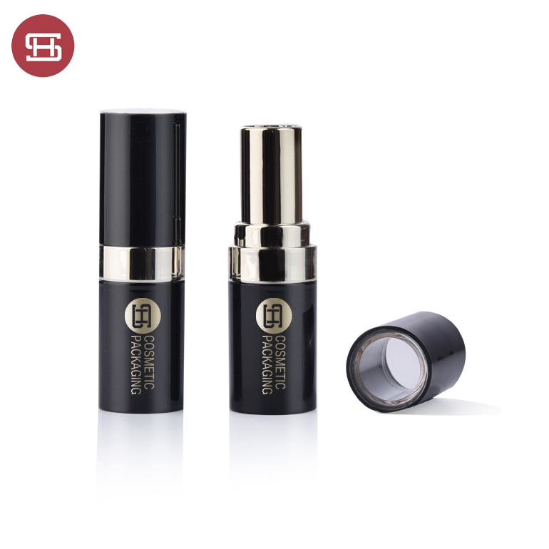 Hot sale Factory Double Tubes Lipstick Container -
 No.9817 OEM empty black lipstick tube with window  – Huasheng
