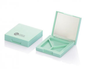 9833B# new square 3 color empty eyeshadow case