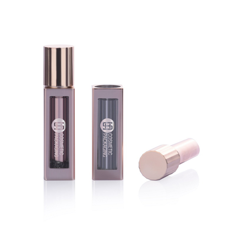 Private label luxury square rose gold color lipstick container packaging 9930 Featured Image