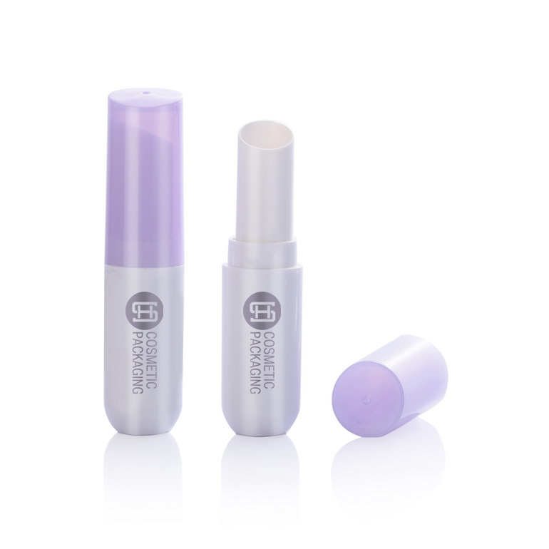 Wholesale White Oval Empty Lip Balm Tubes Oval -
 9937#new empty plastic Lip blam container  – Huasheng