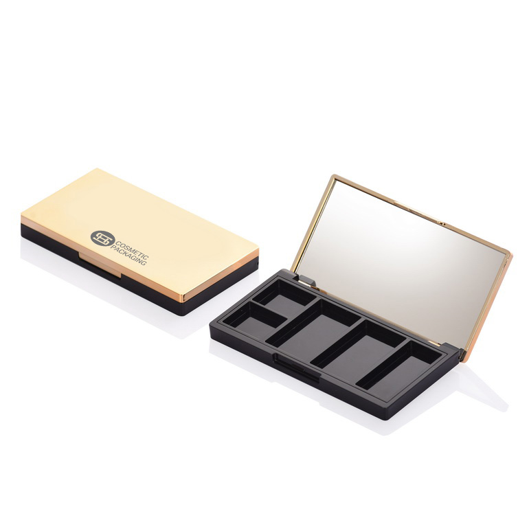 Super Purchasing for Empty Eyeshadow Case With Mirror -
 9942 # 5 color new empty plastic luxry eyeshadow case – Huasheng