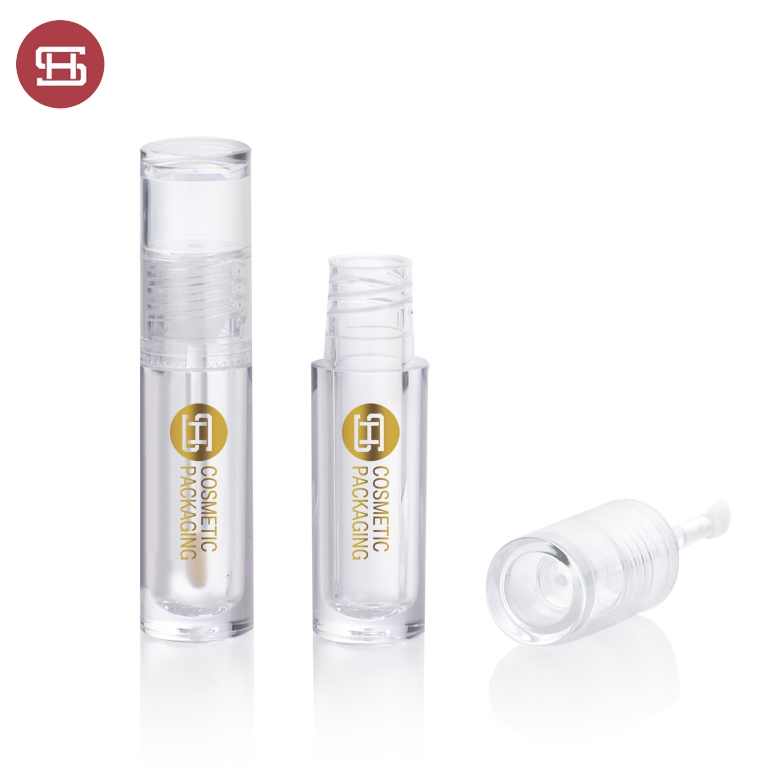 New Empty transparent round shape Lip Gloss Bottle  small capacity  plastic container  9951# Featured Image