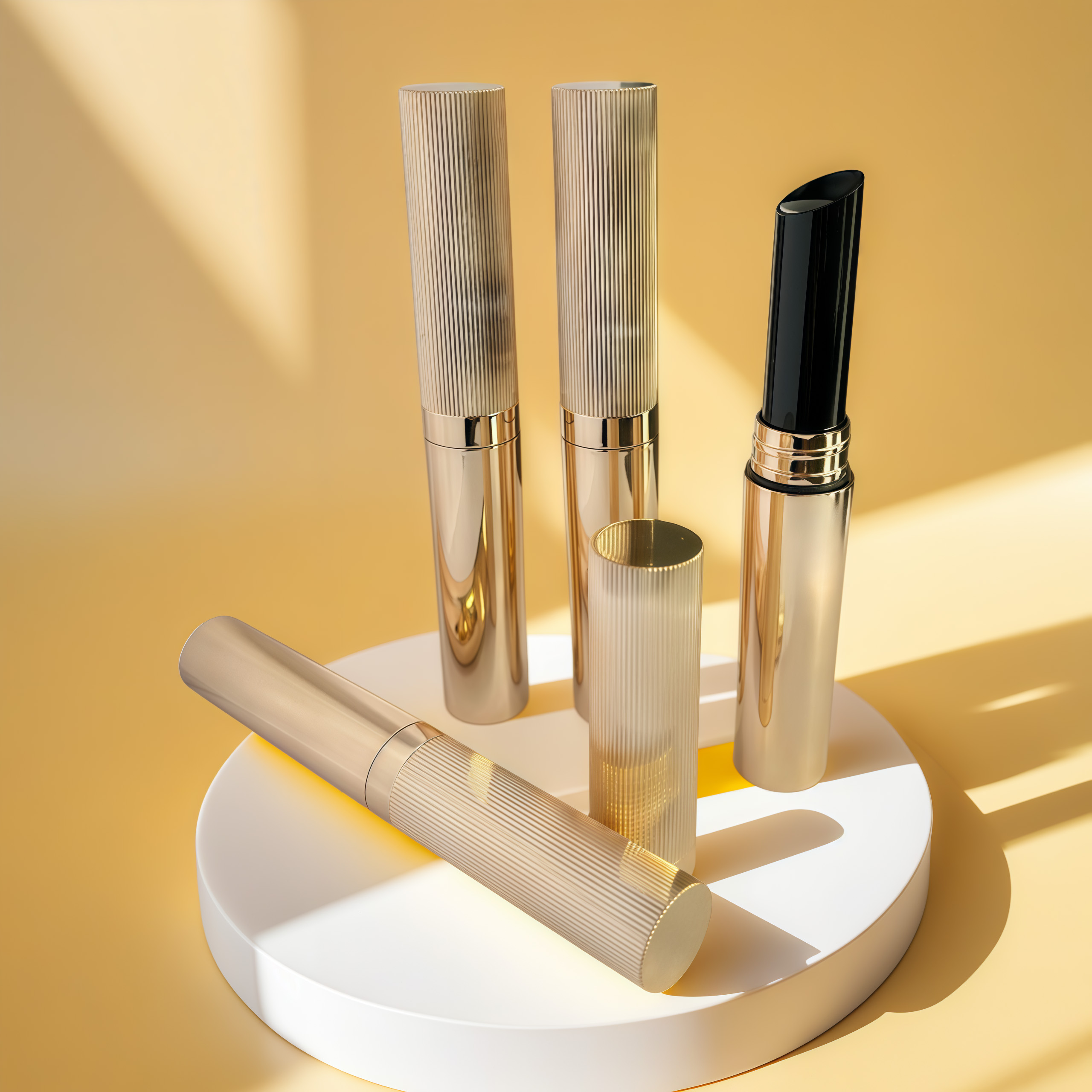 Air tight lipstick tube