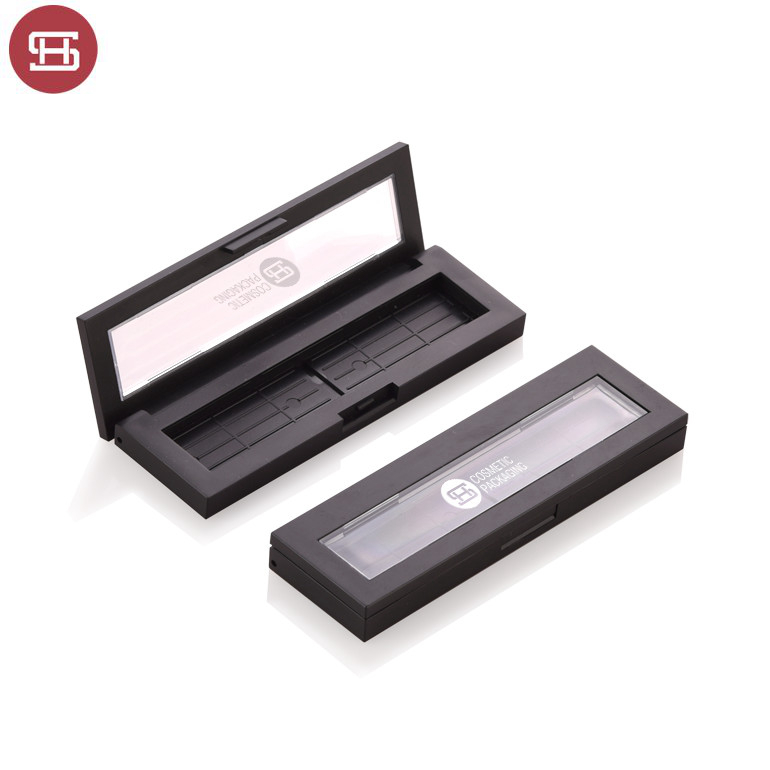 OEM Supply High Quality Eyeshadow -
 Wholesale OEM hot sale makeup cosmetic custom pressed plastic empty compact powder cases container packaging with mirror – Huasheng
