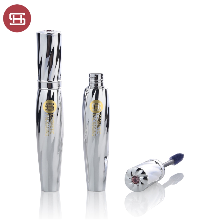 Hot new products wholesale makeup cosmetic silver gold private label plastic custom empty mascara tube container