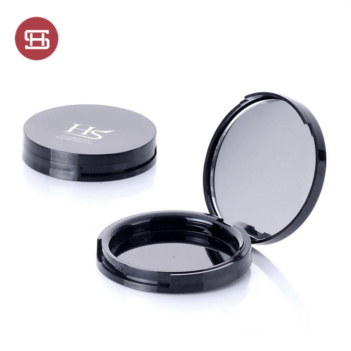 Simple cosmetic compact powder case/makeup case