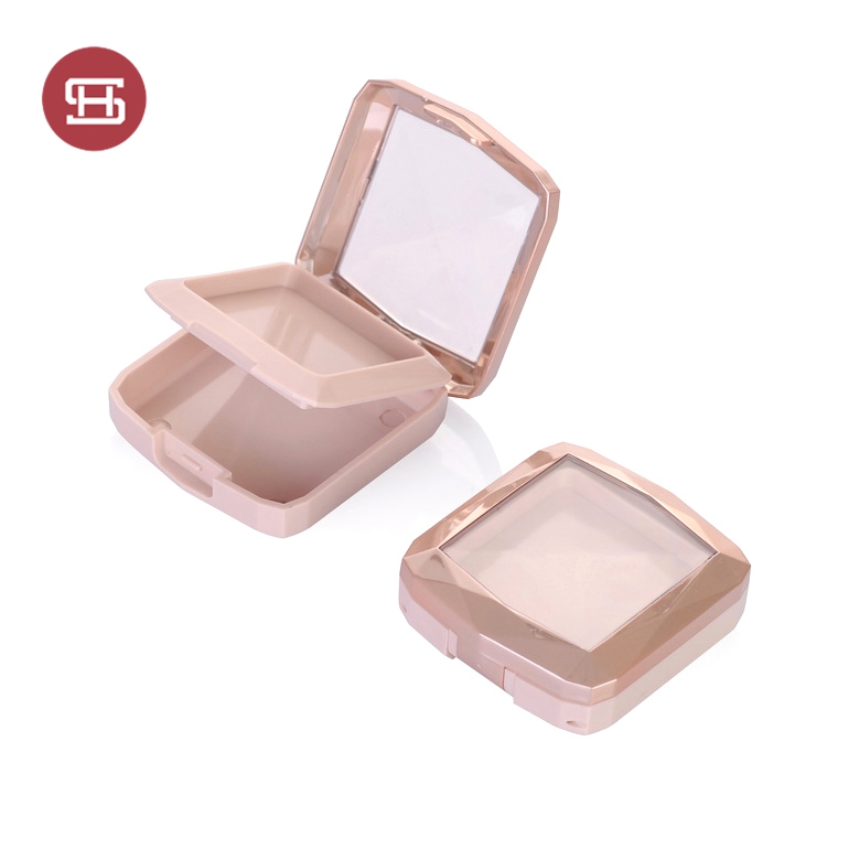 2019 wholesale price Natural Empty Blusher Compact Powder Case -
 HS empty plastic foundation container with window – Huasheng