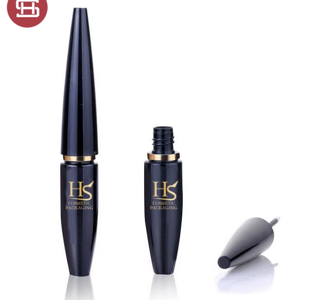Hot sale new products OEM makeup cosmetic matt custom black slim empty  lidquid pen eyeliner tube container packaging