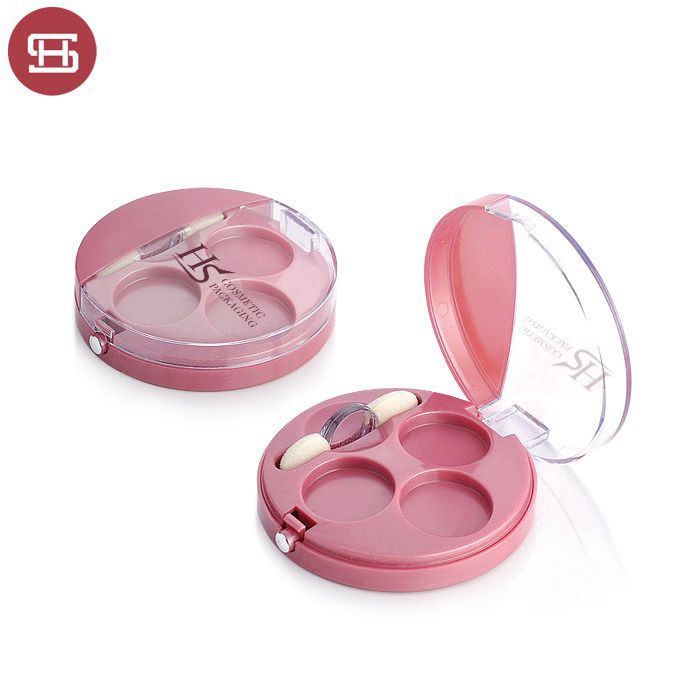 OEM Factory for Neon Eyeshadow Palette -
 cute pink empty eyeshadow container – Huasheng