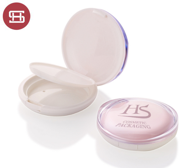 2019 China New Design Face Powder Compact – single loose powder compact case – Huasheng