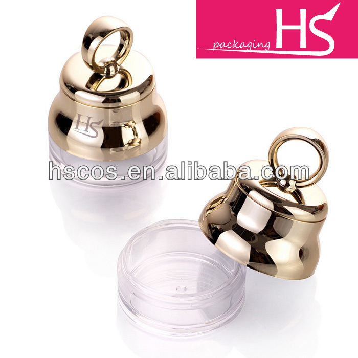 OEM/ODM Supplier 70ml Plastic Bottle -
 Jingling Bell Shaped Loose Powder Container – Huasheng