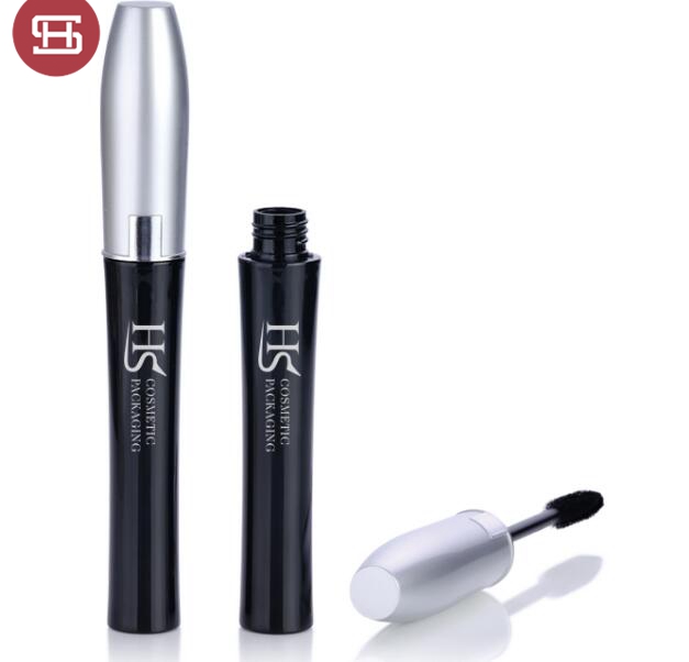 Hot sale OEM lash makeup cosmetic eyelash 3D 4D fiber plastic custom empty private label mascara tube container packaging