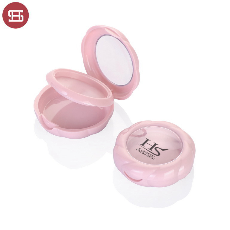Factory Cheap Hot Pressed Powder Compact Case -
 flower shape with skylight empty powder packaging – Huasheng