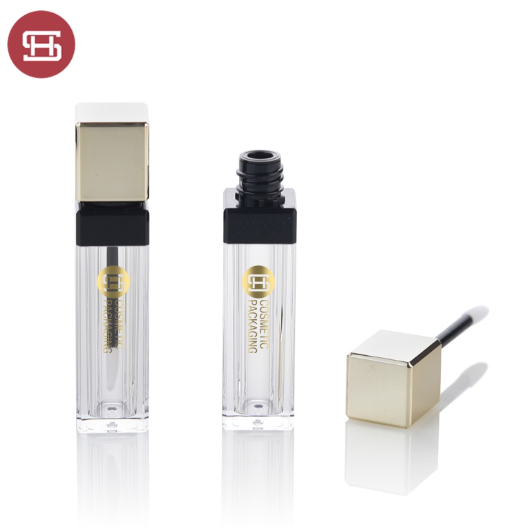 9538# Spraying gold  luxurious lipgloss container