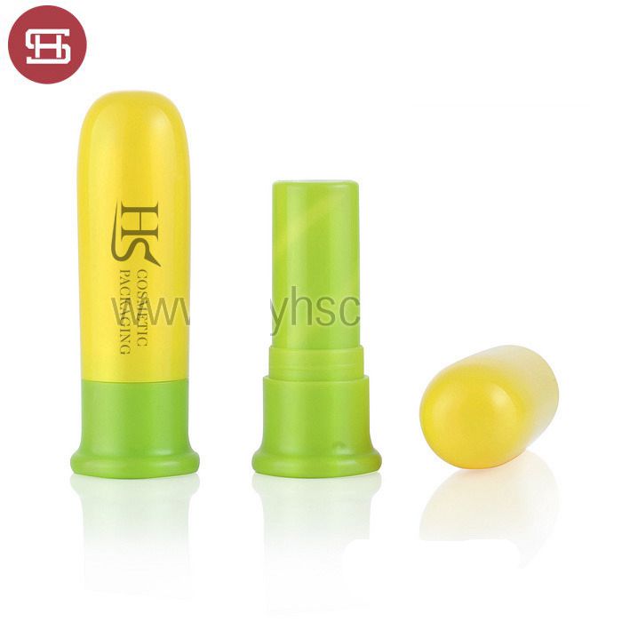 Europe style for Shell Shape Lip Balm Container - Cosmetic packsging  wholesale empty cute round chapstick tube / lipbalm container – Huasheng