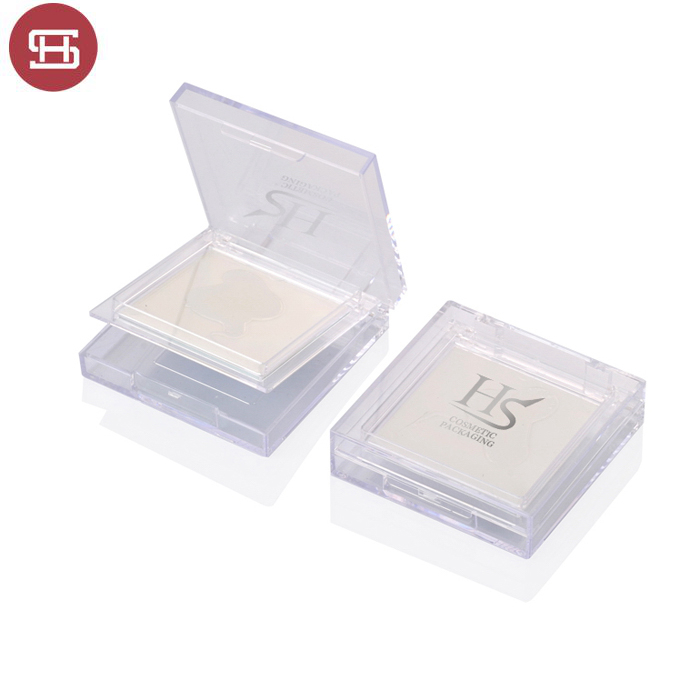 Professional China Empty Blusher Compact Powder Case -
 Wholesale OEM hot sale makeup cosmetic pressed clear empty square powder compact cases container packaging – Huasheng
