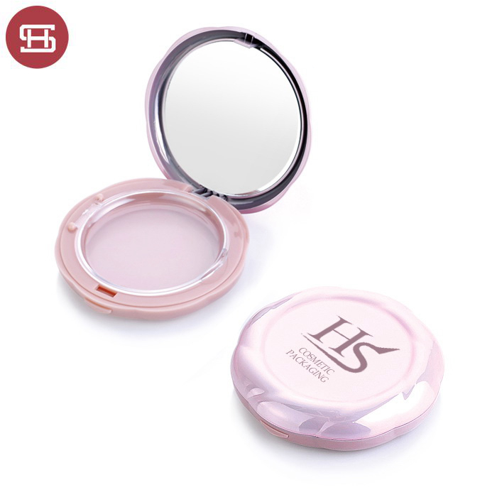 2019 wholesale price Natural Empty Blusher Compact Powder Case -
 OEM new hot products cosmetic pink unique plastic pressed empty compact powder case container – Huasheng