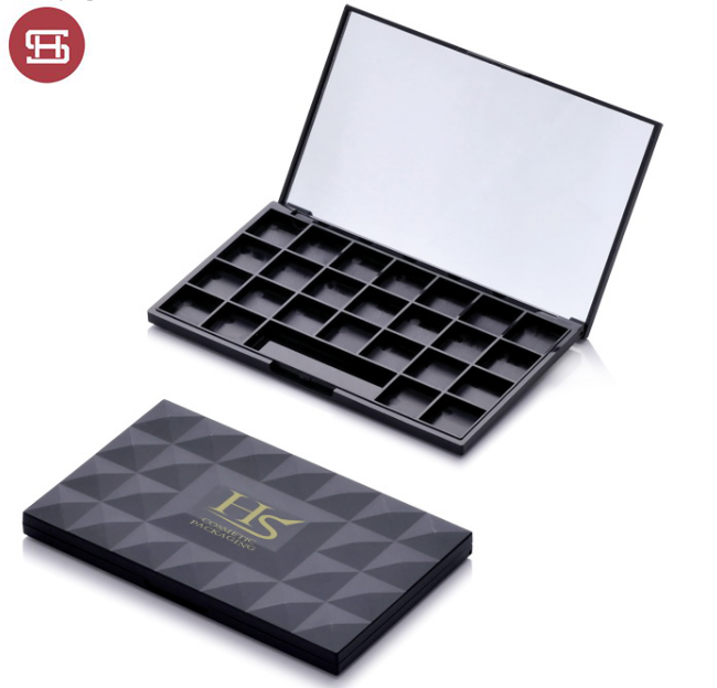 China Manufacturer for Empty 3 Lattices Eyeshadow Case -
 OEM new products makeup 25-Pan empty liquid custom private label eye shadow palette – Huasheng
