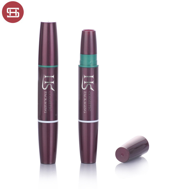 2019 High quality Empty Lipstick Tube - OEM custom wholesale hot new products makeup unique dual double head multifunction empty lipstick tube container – Huasheng