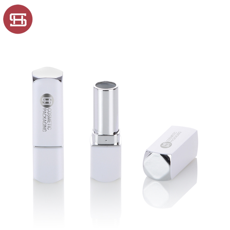 Excellent quality 8ml Lipstick Tube - Pearl white  new design plastic lipstick case – Huasheng