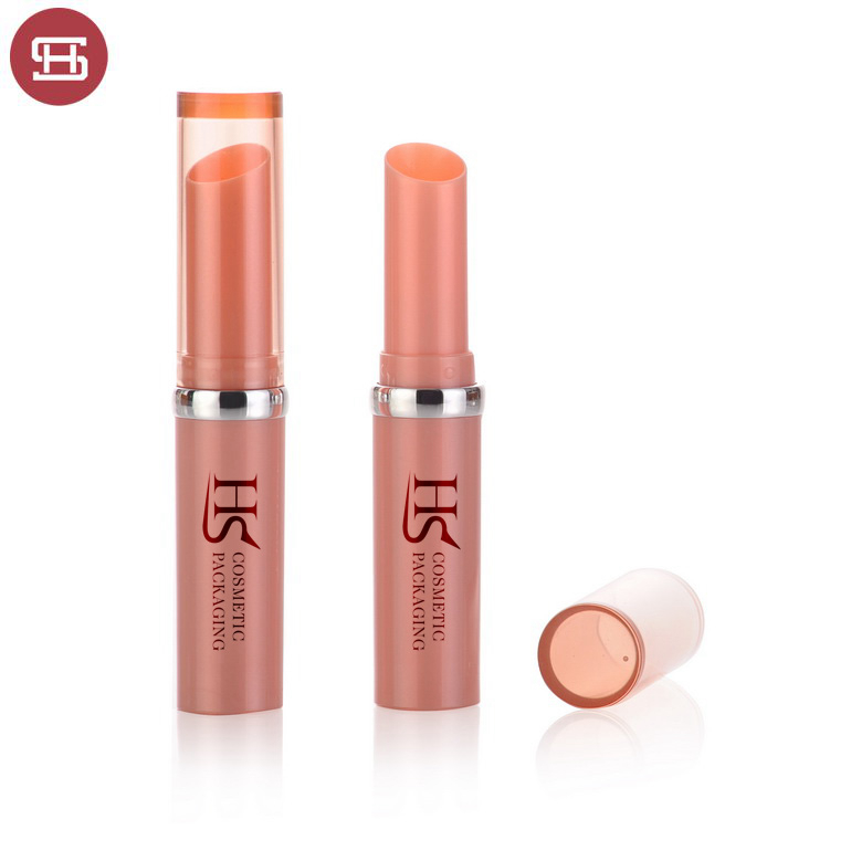 Discountable price Lip Lipstick Tube - Wholesale hot sale cheap makeup cosmetic round custom slim plastic empty lipstick tubes container – Huasheng