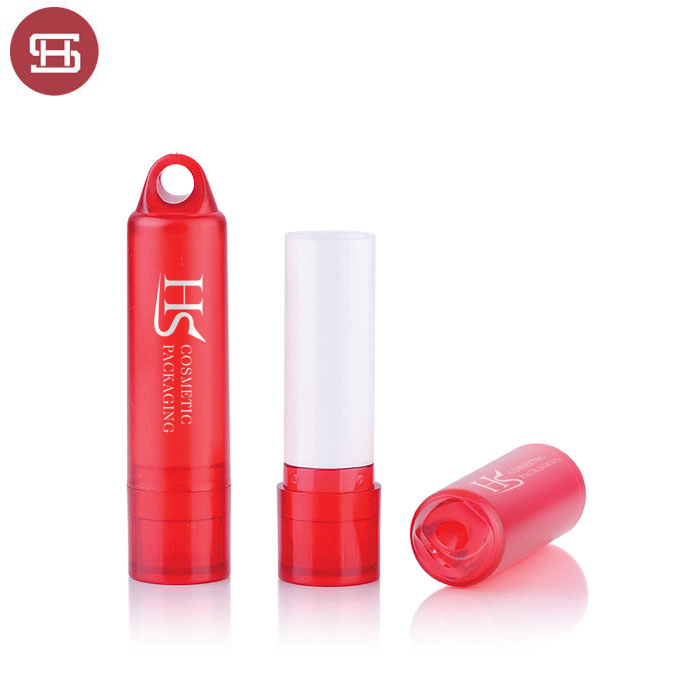 Hot Selling for Egg Shaped Lip Balm Containers -
 OEM hot sale cheap wholesale makeup  lip care clear slim cute red custom empty lip balm tube containers packaging – Huasheng