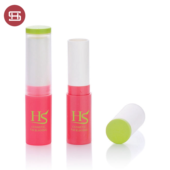 Chinese Professional Lip Balm Case -
 Hot sale empty chapstick round slim plastic lip balm tube container – Huasheng
