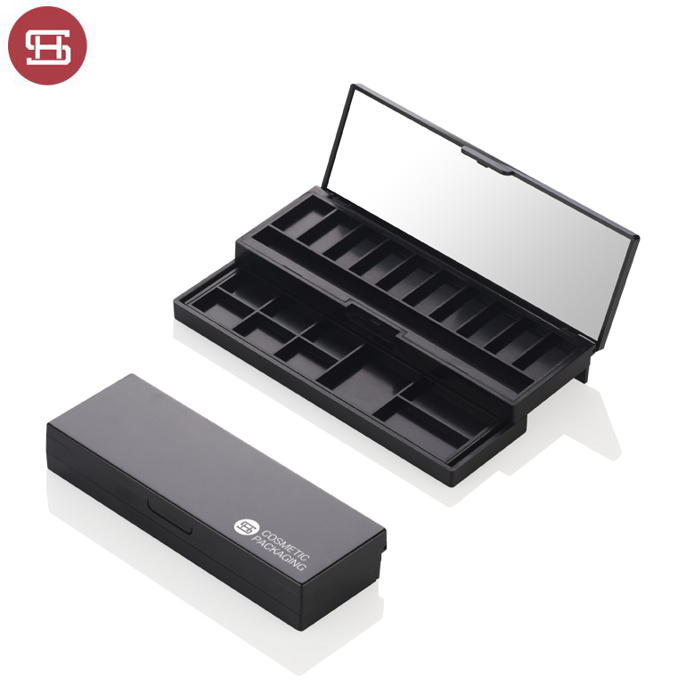 Trending Products Single Empty Eyeshadow Case -
 New products oem rectangle unique empty  double layer 19 color private label eyeshadow palette – Huasheng