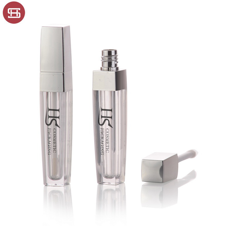 New products wholesale  luxury clear empty lipgloss tube container cosmetic packaging