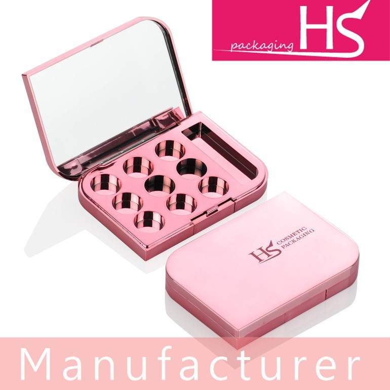 Factory wholesale Empty Eyeshadow Compact Case -
 leave shape plastic eyeshadow case – Huasheng