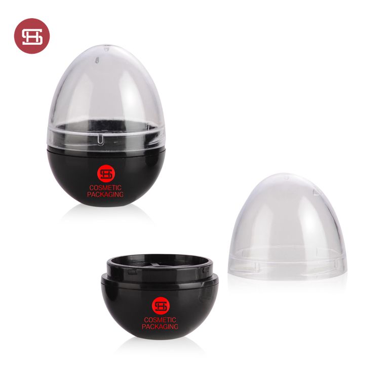 Egg shape cute  custom lip balm case