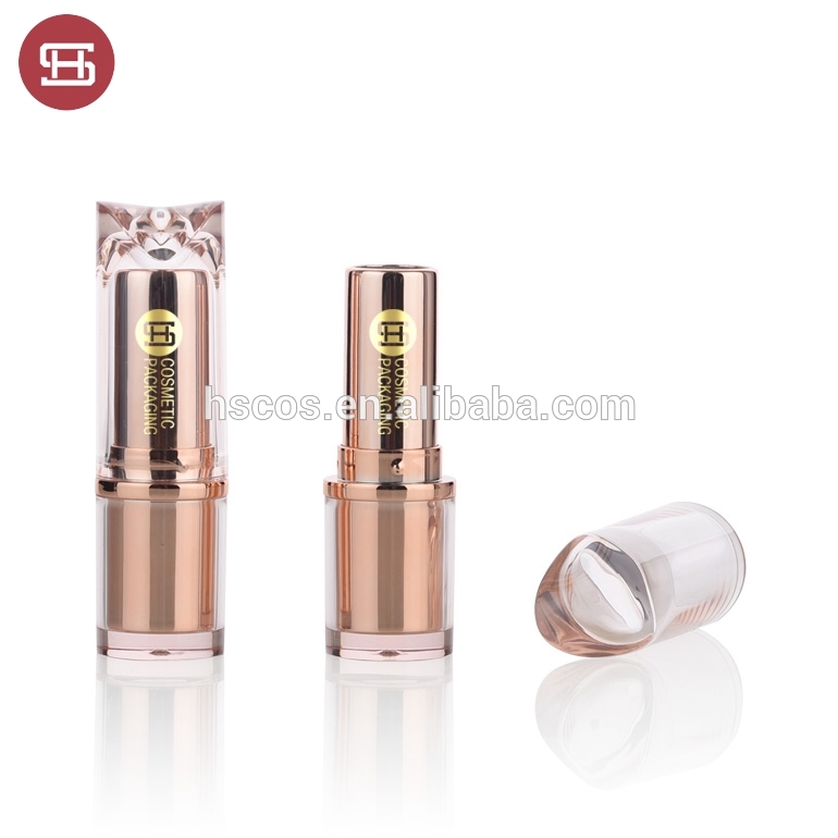 Short Lead Time for Plastic Matte Lipstick Packaging -
 Custom plastic fancy bowknot  luxury Empty lipstick tube – Huasheng