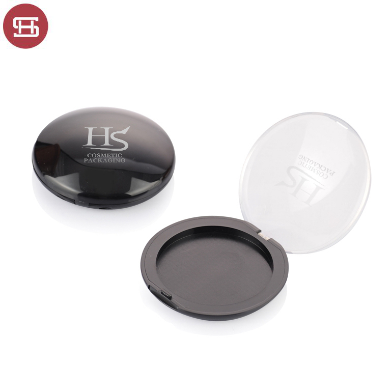 2019 China New Design Face Powder Compact – High quality brands hot sale transparent custom clear empty pressed round face compact powder case container – Huasheng