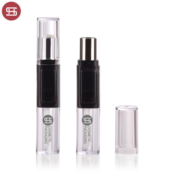 Cheap price Lipstick Tube Empty -
 Hot products  multifunction unique empty double side plastic lipstick lipgloss container tube – Huasheng