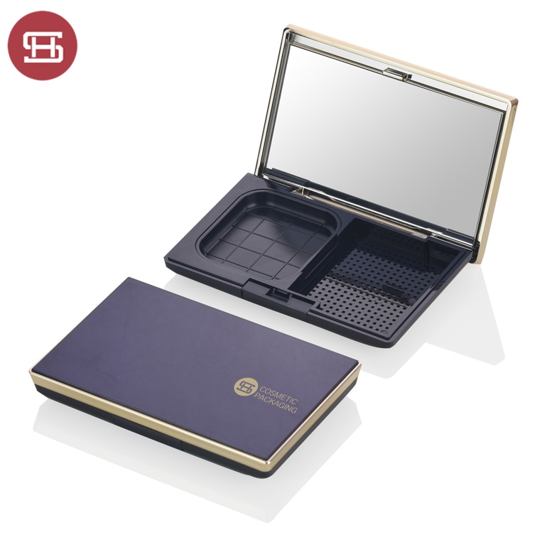High Quality Chusion Compact Powder Case -
 Custom luxury cosmetic makeup pressed empty compact powder case – Huasheng