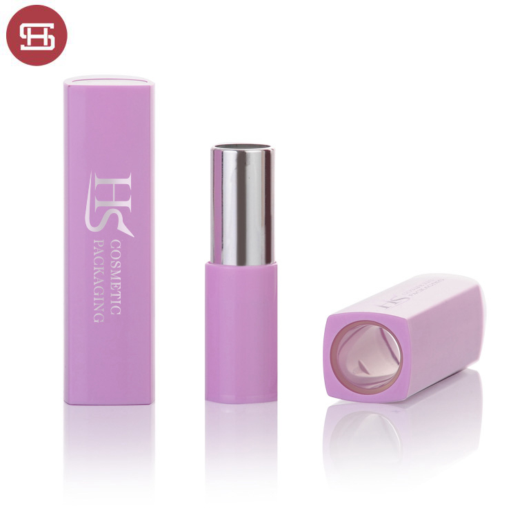 Factory directly supply Foudation Lipstick Tube Double -
 particular purple lipstick plastic tube – Huasheng