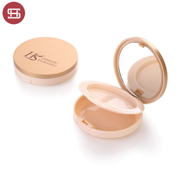 Manufacturer for Empty Bb Cushion Compact Powder Case -
 Wholesale OEM hot sale cosmetic pressed empty plastic round powder compact cases container packaging – Huasheng