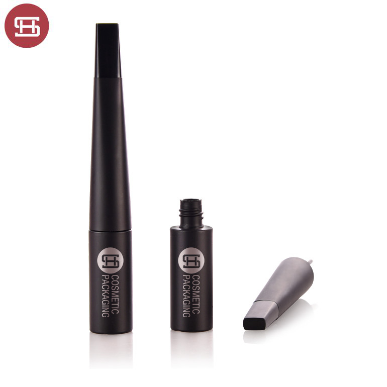 Hot sale OEM makeup  matte black empty gel slim lidquid pen eyeliner container
