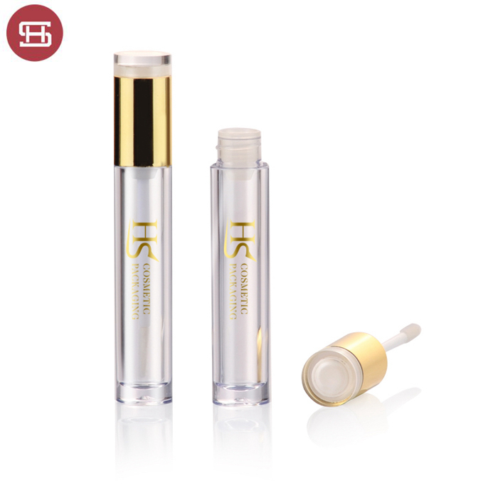 New products hot sale cosmetic packaging clear empty lip gloss tube container