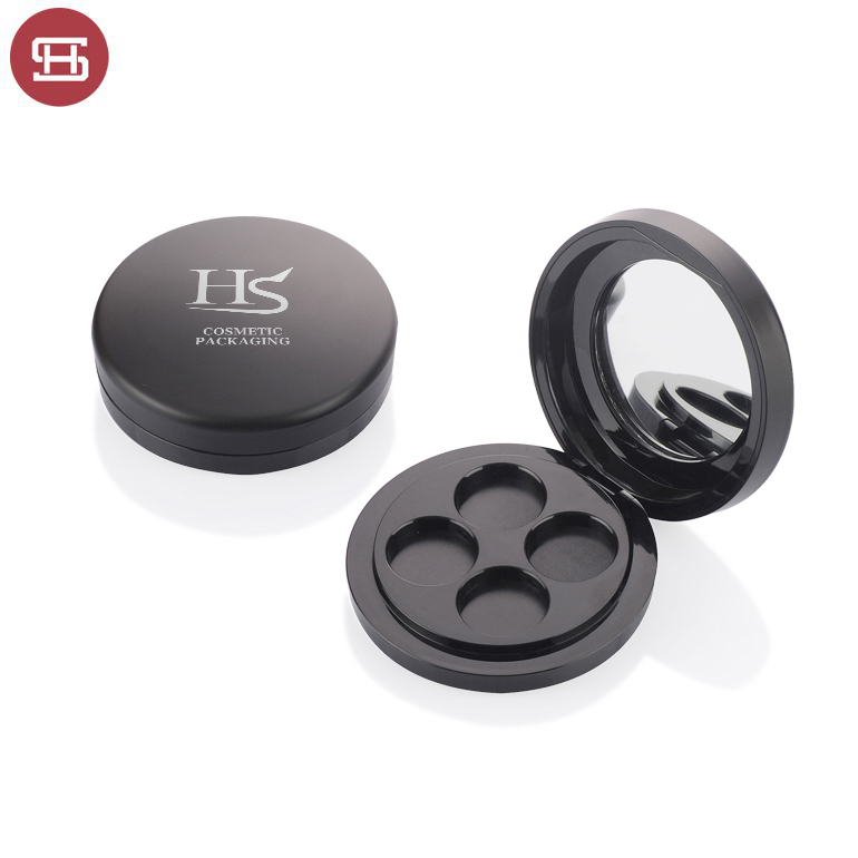 High Quality for Plastic Eyeshadow Box -
 4 colors black eyeshadow container – Huasheng