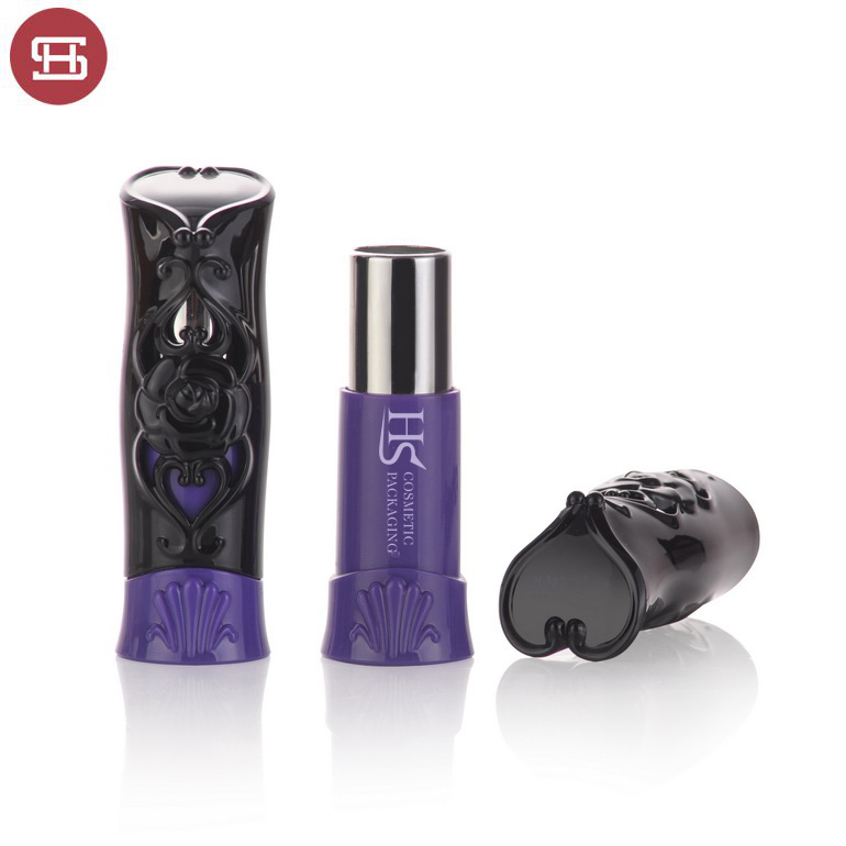 New products special black custom plastic liquid unique empty lipstick tube