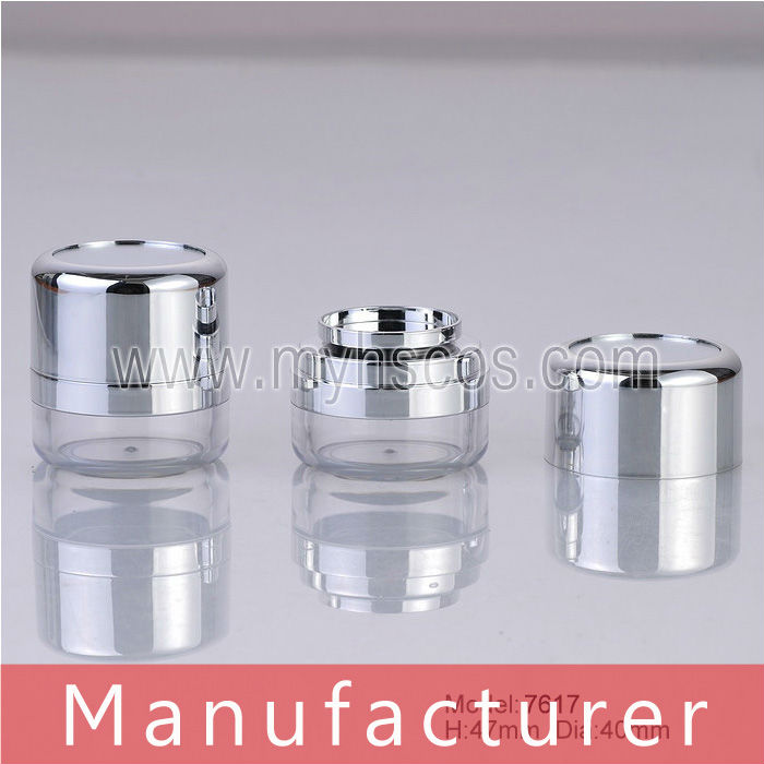 cosmetic plastic loose powder container with sifter