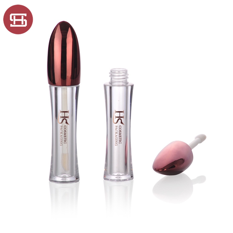 Hot item empty cosmetic bullet shape lipgloss container tube packaging