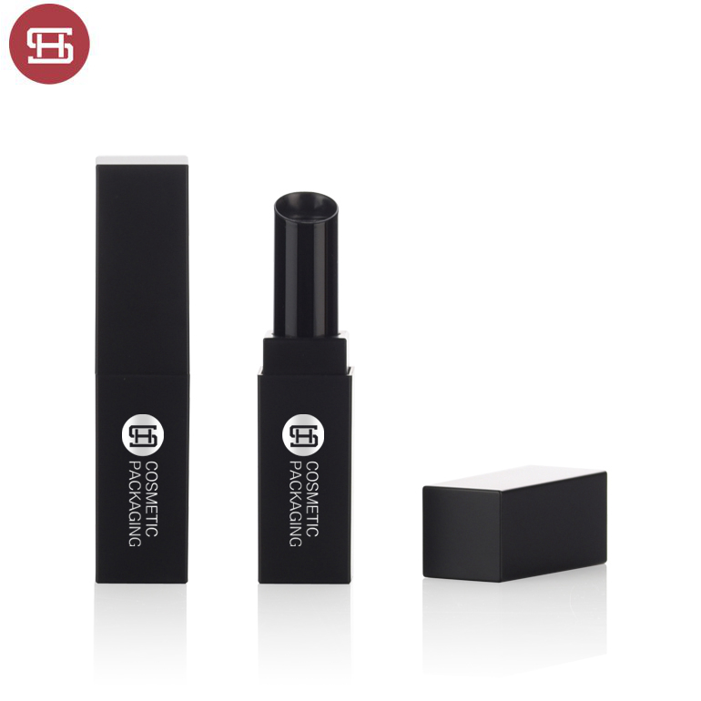 Competitive Price for Clear Natural Lipstick Containers -
 Custom wholesale cheap luxury black empty square lipstick tube container packaging – Huasheng