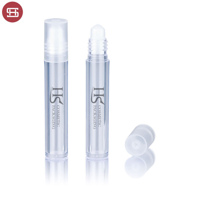 Wholesale cheap round clear empty 3ml lip balm tube container