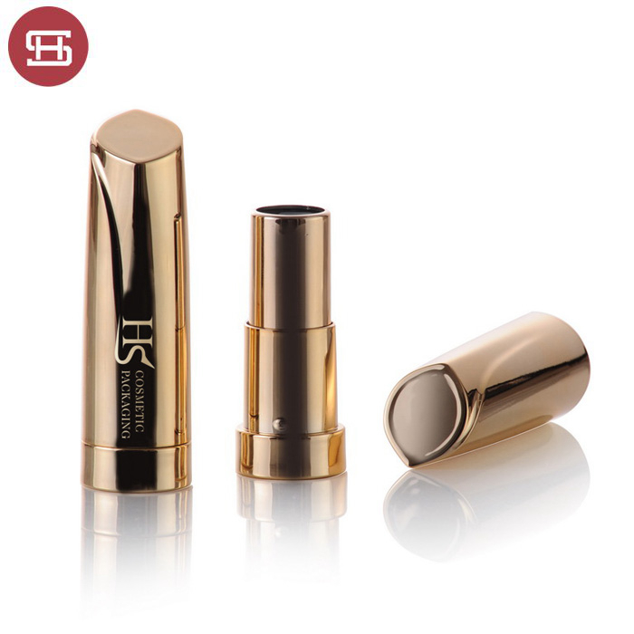 Online Exporter Luxury Empty Bamboo Lipstick Tube -
 OEM new hot sale gold wholesale packaging plastic empty lipstick  casing/case tube container – Huasheng