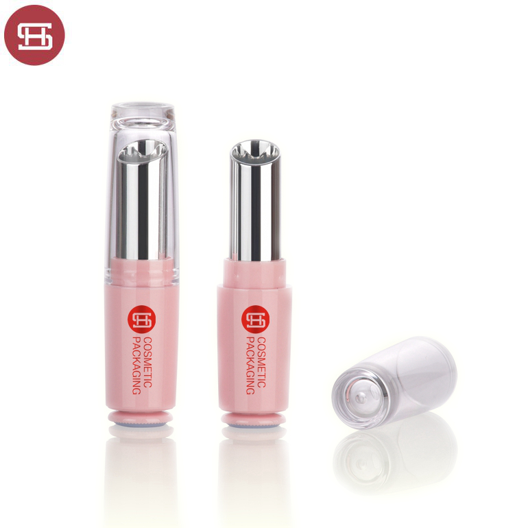 Fast delivery Small Lipstick Tube - Wholesale new hot products custom slim pink unique plastic empty lipstick tube container – Huasheng