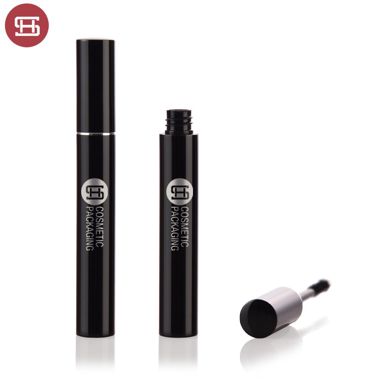 Hot sale OEM lash makeup cosmetic eyelash cylinder aluminum  custom empty private label mascara tube container packaging