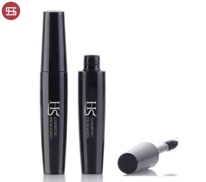 Hot sale OEM lash makeup cosmetic eyelash 3D 4D black plastic custom empty private label mascara tube container packaging